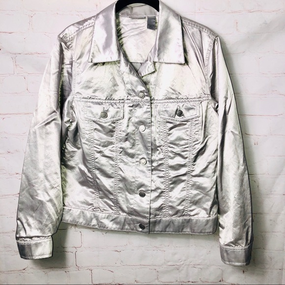 Chico's Jackets & Blazers - Chico’s Silver Jacket